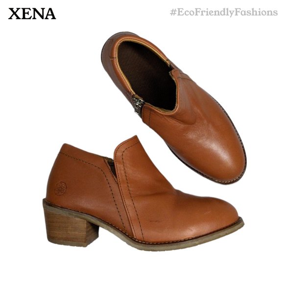 Xena Shoes Xena Womens Brown Gravity Cognac Steel Toe Safety Work Ankle Boots Size 6 Poshmark